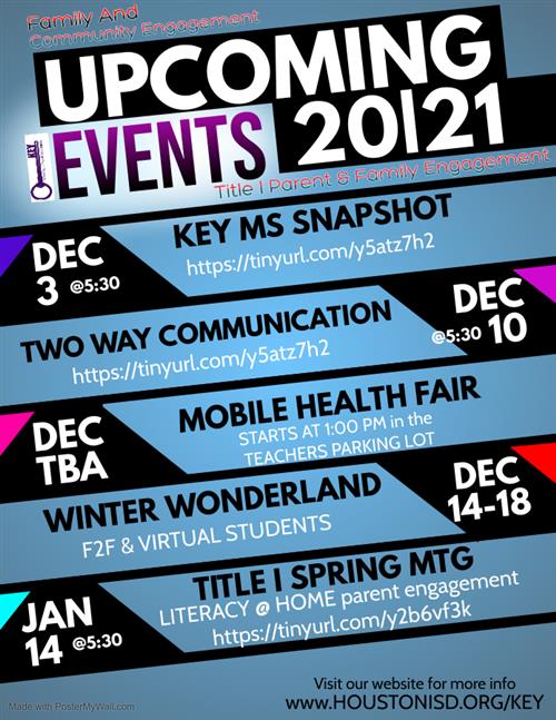 Upcoming Events 